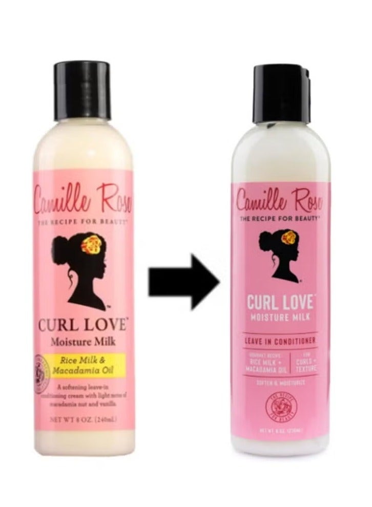 حليب مرطب للشعر المجعد من كاميل روز ناتشورالز، 240 مل + صانع الشعر المجعد الطبيعي 355 مل - Image 2